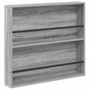 Magasin Rack Grå Sonoma 80 x 12 x 70 cm Konstrueret træ