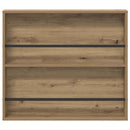 Magasin Rack med hylde 2 stk. Artisan Egetræ 80 x 12 x 70 cm