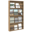 Magasin Rack med hylde 2 stk. Artisan Egetræ 80 x 12 x 70 cm