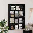 Magasin Rack 2 pcs Sort eg 100 x 12 x 70 cm Konstrueret træ