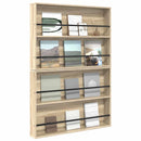 Magasin Rack 2 pcs Sonoma eg 100 x 12 x 70 cm Konstrueret træ