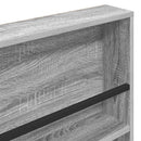 Magasin Rack 2 pcs Grå Sonoma 100 x 12 x 70 cm Konstrueret træ