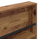 Magasin Rack 2 pcs Gammelt træ 100 x 12 x 70 cm Konstrueret træ