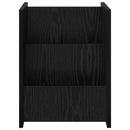 Magasin Rack med hylde Sort eg 35 x 35 x 45 cm Konstrueret træ