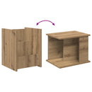 Magasin Rack Artisan Egetræ 35 x 35 x 45 cm Konstrueret træ