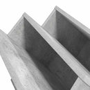 Magasin Rack Beton Grå 53 x 40 x 28,5 cm Konstrueret træ