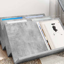 Magasin Rack Beton Grå 65 x 53 x 28,5 cm Konstrueret træ