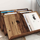 Magasin Rack Gammelt træ 65 x 53 x 28,5 cm Konstrueret træ