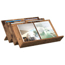Magasin Rack Gammelt træ 65 x 53 x 28,5 cm Konstrueret træ