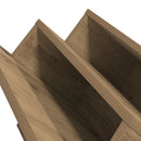 Magasin Rack Artisan Egetræ 65 x 53 x 28,5 cm Konstrueret træ