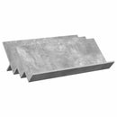 Magasin Rack Beton Grå 90 x 53 x 28,5 cm Konstrueret træ