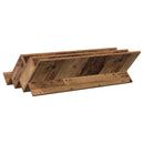 Magasin Rack Gammelt træ 90 x 53 x 28,5 cm Konstrueret træ