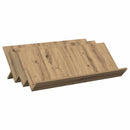 Magasin Rack Artisan Egetræ 90 x 53 x 28,5 cm Konstrueret træ