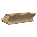 Magasin Rack Artisan Egetræ 90 x 53 x 28,5 cm Konstrueret træ