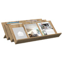 Magasin Rack Artisan Egetræ 90 x 53 x 28,5 cm Konstrueret træ