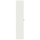 Opbevaringsskab Hvid 90 x 40 x 200 cm Stål