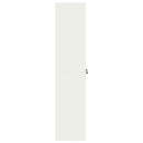 Opbevaringsskab Hvid 80 x 40 x 180 cm Stål