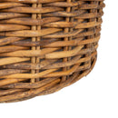 Plantekurv GENDT 2 stk. Naturlig Brun Kubu rattan