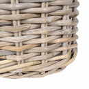 Planter Kurv GENDT 2 stk. Naturlig grå Kubu rattan