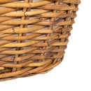 Plantekurv GENDT 2 stk. Naturlig Brun Kubu rattan