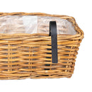 Hængende Plantekurv GENDT 2 stk. Naturlig Brun 48 x 22 x 15 cm