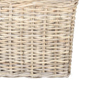 Blomsterkurv GENDT 2 stk. Naturlig grå Kubu rattan