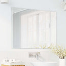 Vægspejl Rektangulær 80 x 60 cm hærdet glas