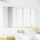 Vægspejl Rektangulær 50 x 100 cm hærdet glas