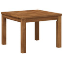 Sofabord Naturfarvet 50 x 48,5 x 36 cm Massivt Akacietræ