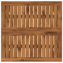 Sofabord Naturfarvet 60 x 60,5 x 36 cm Massivt Akacietræ