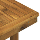 Have Kaffebord Solid Akacietræ Højdejusterbart LAREN