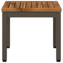 Sofabord Naturlig og Kaffe 40 x 40,5 x 36 cm Massivt Akacietræ