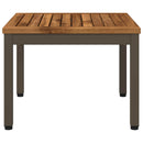 Sofabord Naturlig og Kaffe 49 x 48,5 x 36 cm Massivt Akacietræ