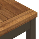 Sofabord Naturlig og Kaffe 60,5 x 30 x 36 cm Massivt Akacietræ
