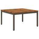 Sofabord Naturlig og Kaffe 80 x 80,5 x 45 cm Massivt Akacietræ