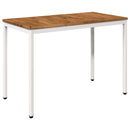 Havemiddagstabel Natur og hvid 108,5 x 55 x 75 cm