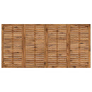 Havemiddagstabel Natur og hvid 180 x 88,5 x 75 cm