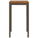 Have Bar Bord Naturlig og Kaffe 60 x 60,5 x 105 cm