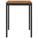 Have Bar Bord Naturfarvet og sort 80 x 80,5 x 105 cm