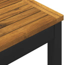 Have Bar Bord Naturfarvet og sort 141 x 80,5 x 105 cm
