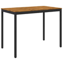 Have Bar Bord Naturfarvet og sort 141 x 80,5 x 105 cm