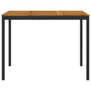 Have Bar Bord Naturfarvet og sort 141 x 80,5 x 105 cm