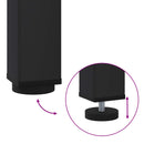 Have Bar Bord Naturfarvet og sort 141 x 80,5 x 105 cm