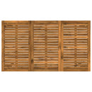 Have Bar Bord Naturfarvet og sort 141 x 80,5 x 105 cm