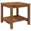 Sofabord Naturfarvet 48,5 x 49 x 45 cm Massivt Akacietræ