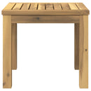 Sofabord Hvid 40 x 40,5 x 36 cm Massivt Akacietræ