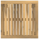 Sofabord Hvid 50 x 48,5 x 36 cm Massivt Akacietræ