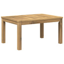 Sofabord Hvid 50 x 68,5 x 36 cm Massivt Akacietræ