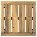 Sofabord Hvid 40 x 40,5 x 36 cm Massivt Akacietræ