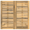 Have Bar Bord Hvid og sort 70 x 68,5 x 105 cm Massivt Akacietræ